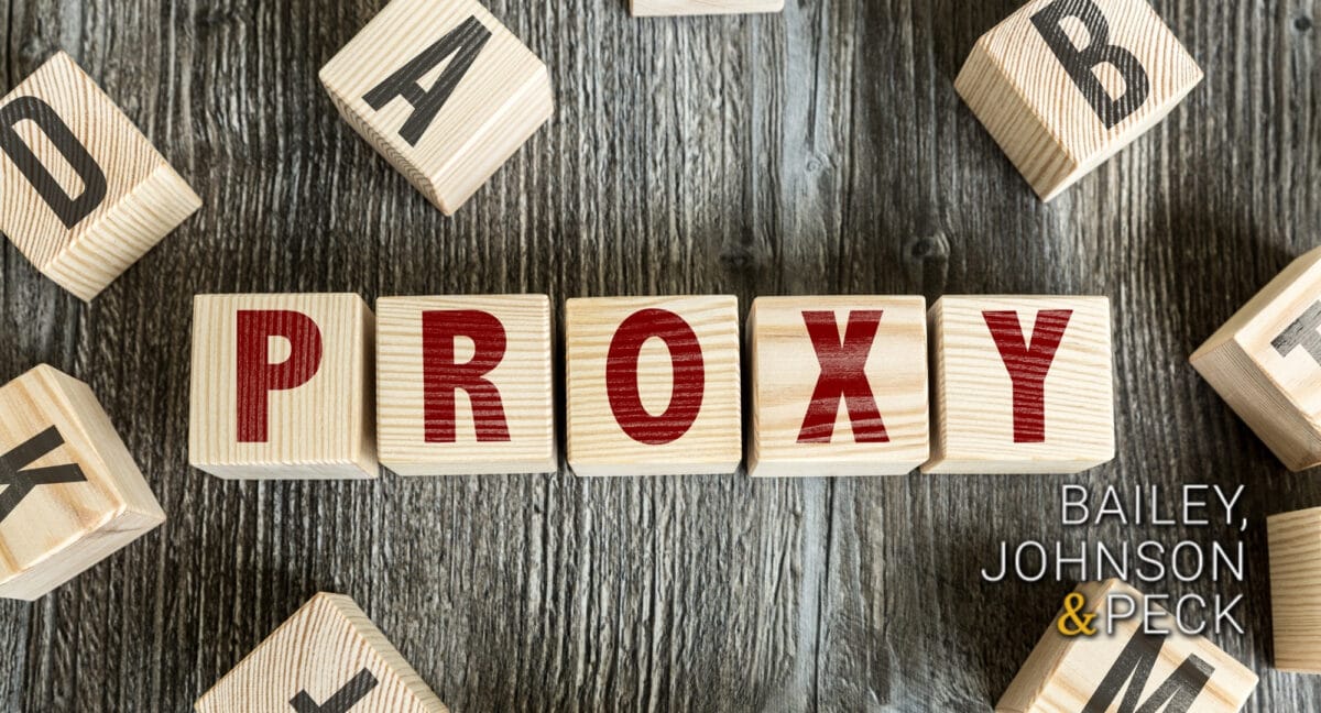 what is a health care proxy