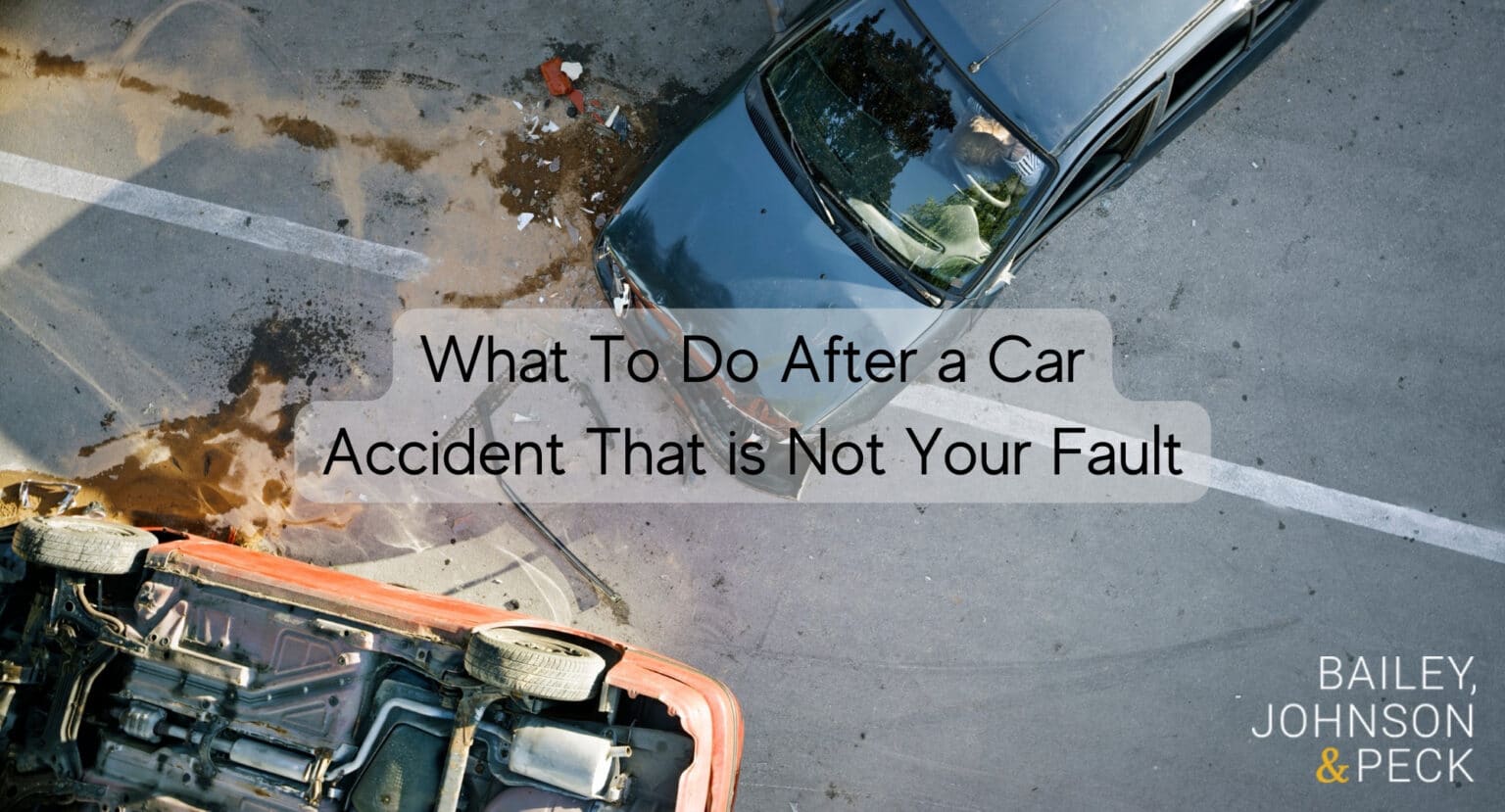 What To Do After a Car Accident Not Your Fault In Albany, NY