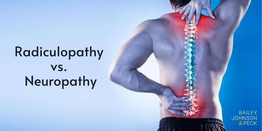 radiculopathy vs neuropathy