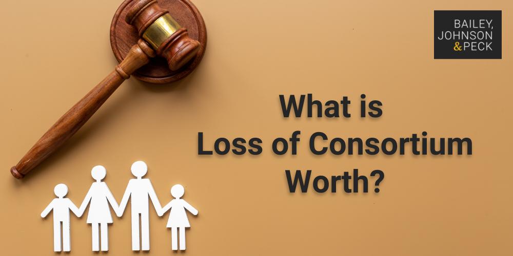 what is loss of consortium worth