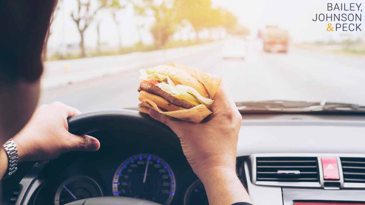 eating and driving