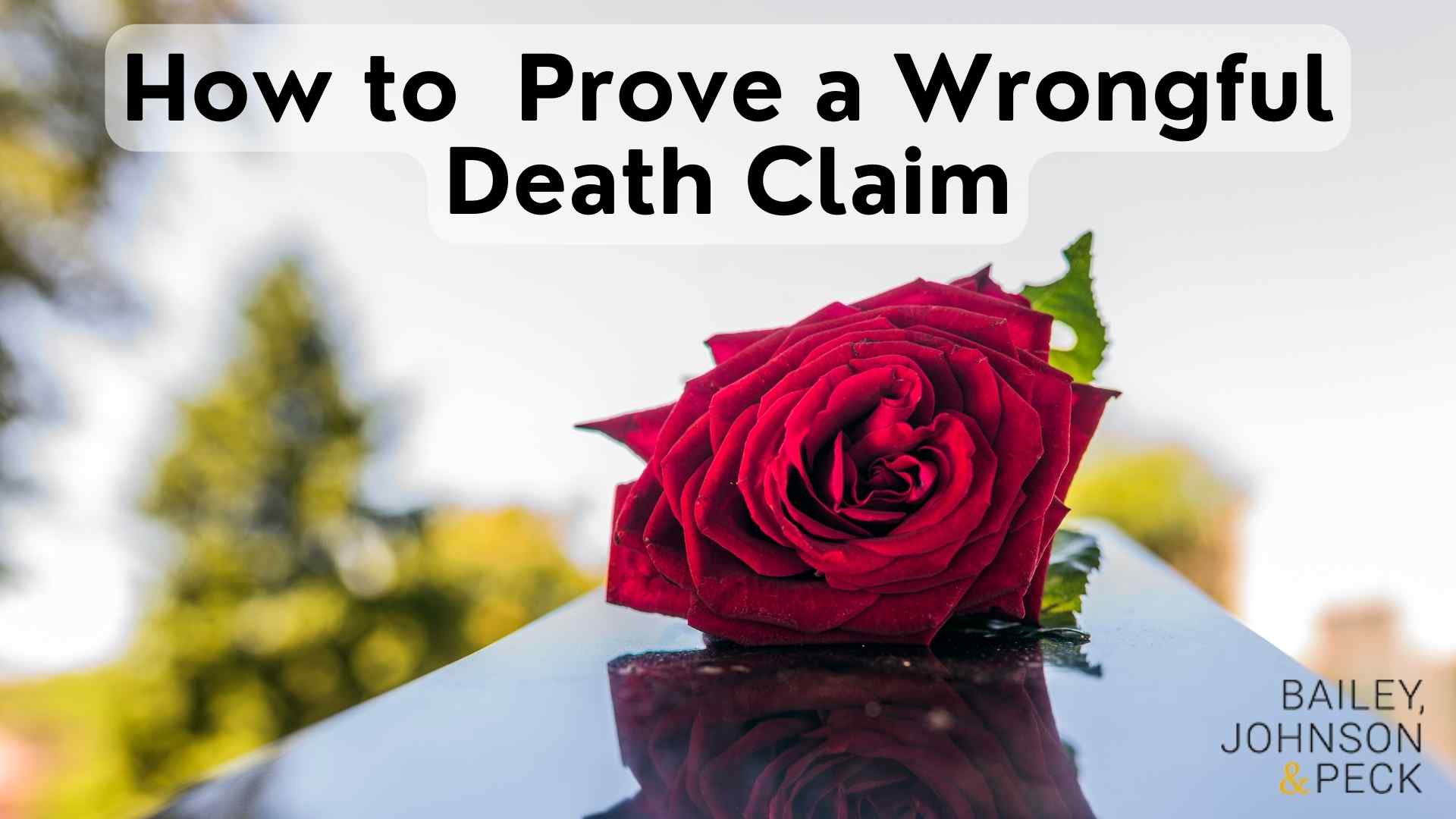 how to prove wrongful death